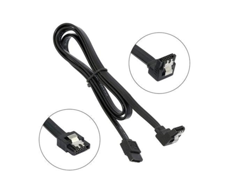 Cable de Disco Duro SSD SLOWMOOSE 90 Grados 3.0 Negro