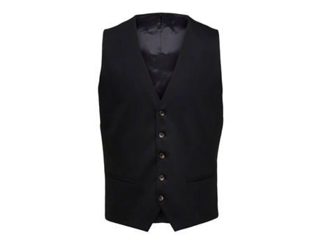 Chaleco de Traje para Hombre SELECTED (106 - Negro)