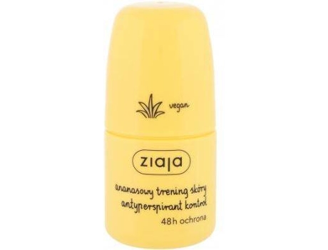 Desodorante ZIAJA Pineapple Roll-On Antiperspirant 48H (60ml)