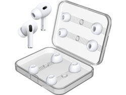 Almohadillas para los oídos para AirPods Pro 2 (segunda generación) Almohadillas de silicona para los oídos con caja de almacenamiento portátil VENISYMLIS