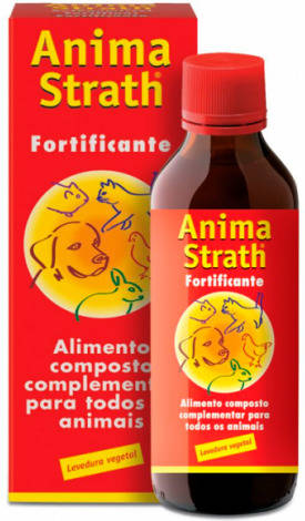 Complemento Alimenticio de Perros, Gatos, Aves, Ganado y Caballos ANIMA STRATH Fortificante (100ml)