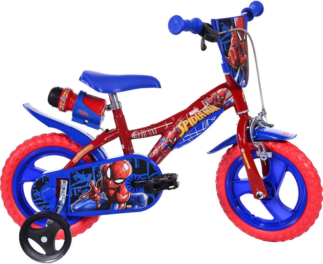 Bicicleta SPIDER-MAN Rojo (Edad Minima: 3 años - 12")