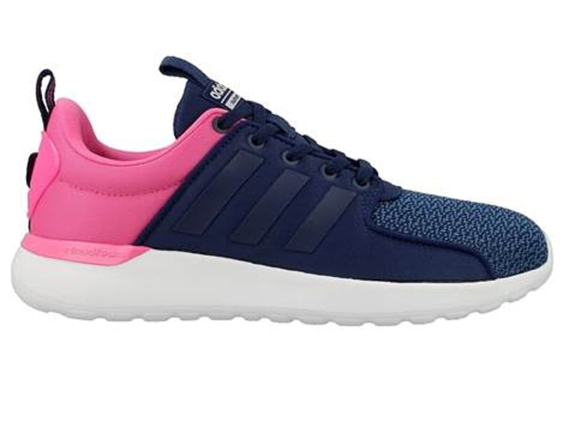 Adidas neo shop azul y rosa