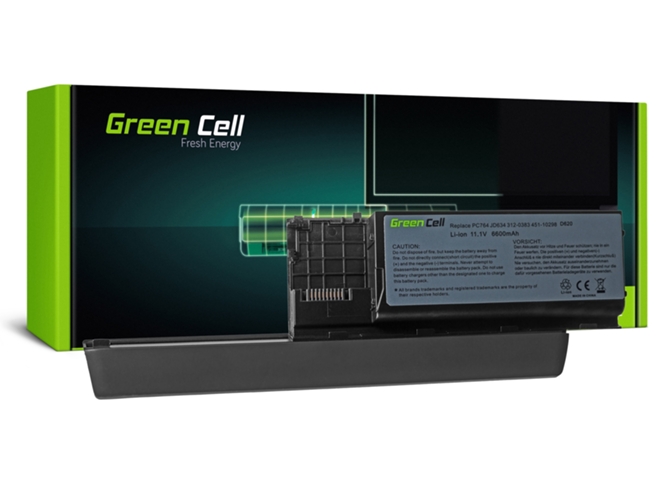 Batería para Portátil Green Cell Dell Latitude D620 D630 D630c D630N D631 D631N D830n PP18L D63c PP2