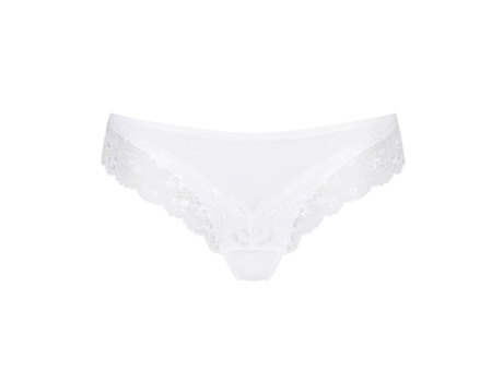 Bragas de Mujer TRIUMPH Tai Lovely Micro Blanco (XS)