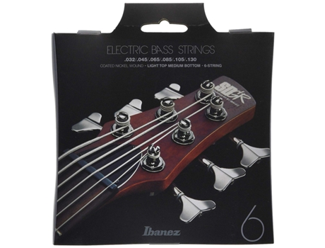 Ibanez iebs6c bass guitar string set