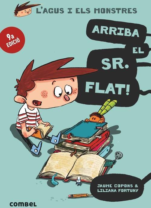 Libro Arriba El Sr. Flat! de Jaume Copons (Catalán)