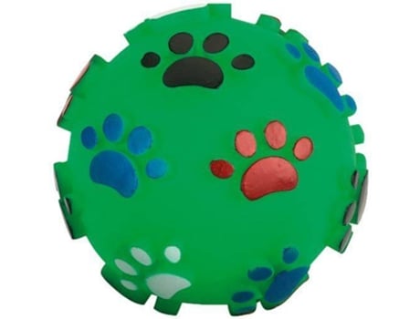 Bola para Perros KERBL Con Patitas (7 cm - Vinilo)