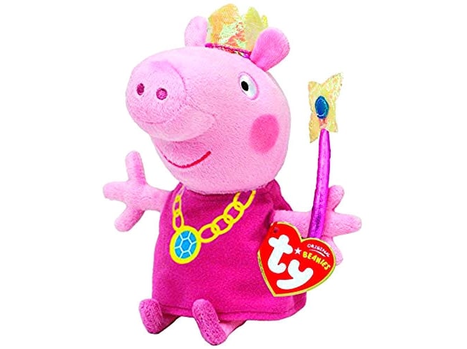 Peluche TY Beanie Boos Princess Peppa Pig 30 cm