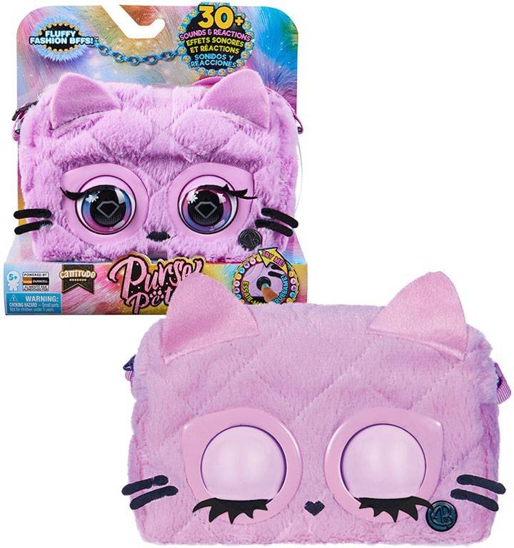 Muñeca SPIN MASTER Purse Pets E Pets Fluffy Kitty Oc (Edad Mínima: 5 Años)