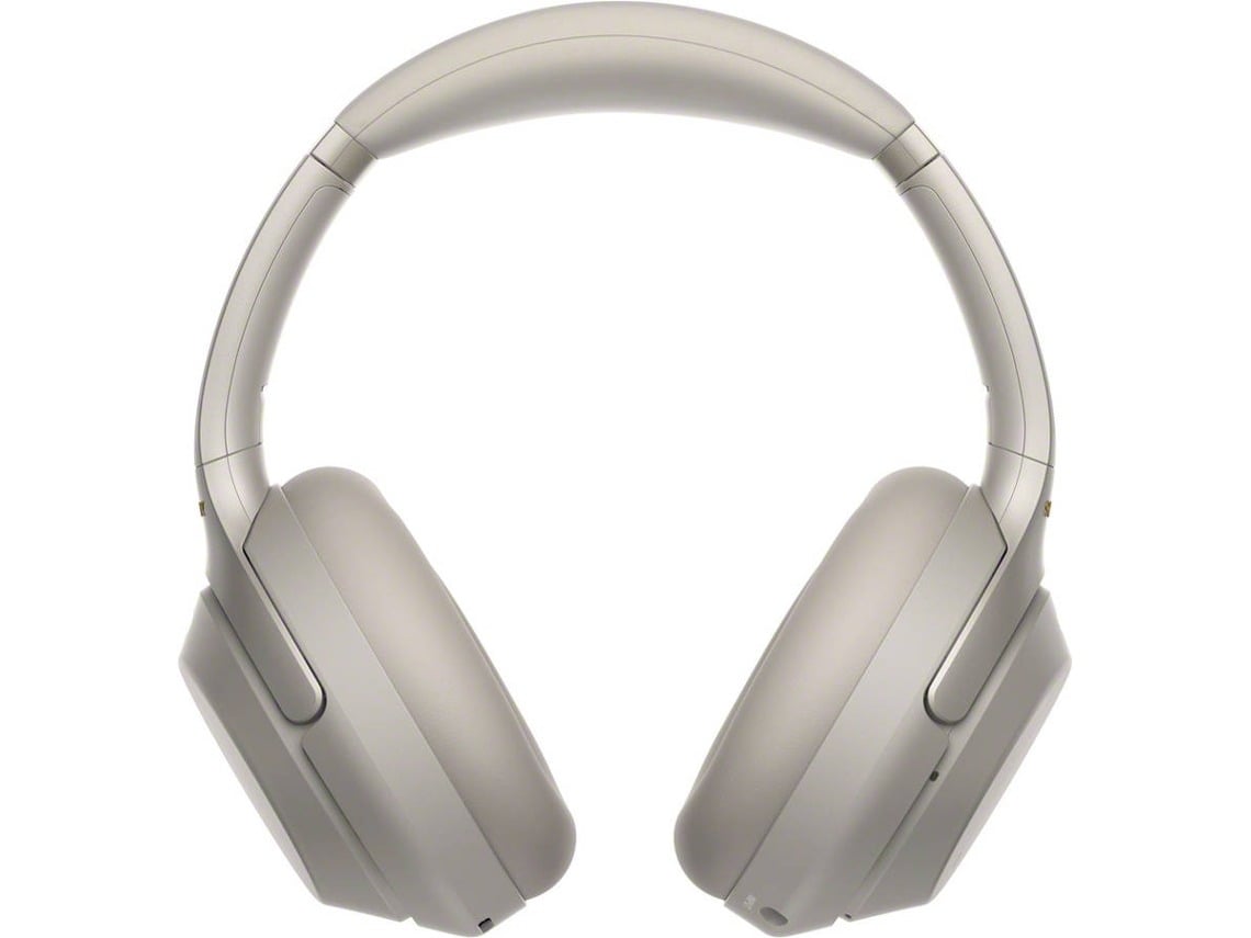 Auriculares Bluetooth Multipoint SONY Wh1000Xm3S (Over Ear - Micrófono - Noise Cancelling - Plateado)