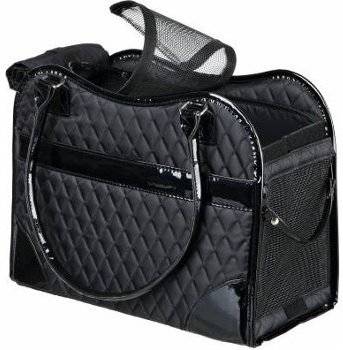 Transportín para Perros TRIXIE Transpirable (Negro - 18X29X37 cm)