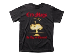 Camiseta ROCKINSTONE de Cro-Mags Camiseta ROCKINSTONE de Cro-Mags Age of Quarrel (Algodón - L)