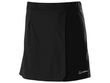 Falda para Mujer LOEFFLER Active Stretch Superlite Negro para Ciclismo (S)