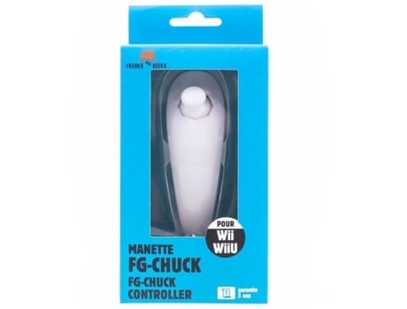 FREAKS AND GEEKS Mando Nunchuk Blanco para Wii FREAKS AND GEEKS