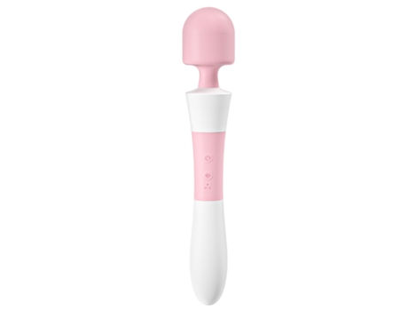 Vibrador de masaje de silicona con 10 frecuencias 5 velocidades para mujeres (rosa) VEANXIN