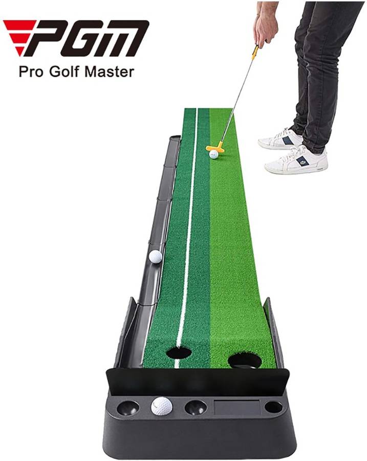 Pgm Entrenador De putting para golf 300cm x 32cm green mat indoor and outdoor 10ft gestor dos tonos y