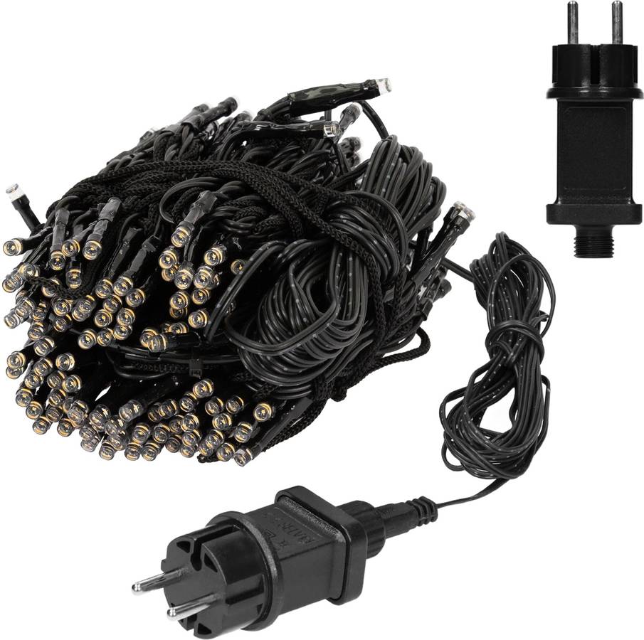 Luces de Navidad ECD GERMANY Cadena de Luz 192 LEDs (4W - PVC)