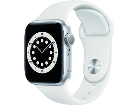 APPLE Watch Series 6 GPS (Recondicionado Reuse Como Nuevo - 40 mm - Aluminio Plata, Blanco)