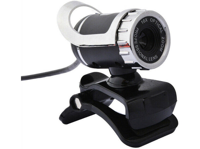 Webcam HDTOSNER A859 480P (Full HD - Negro)