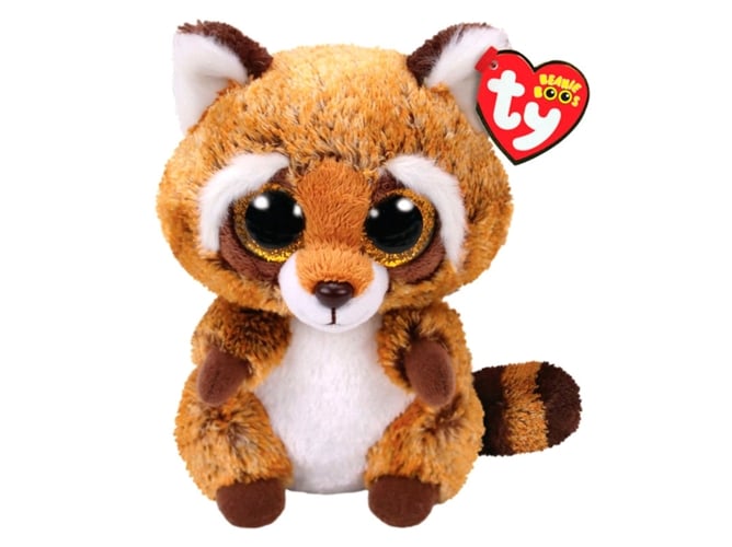 Peluche TY Beanie Boos Rusty Mapache 15 cm