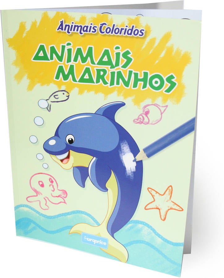 Libro Animais Coloridos Marinhos