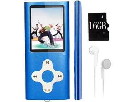 Lector MP3 OHPA MX-894 azul 16G 