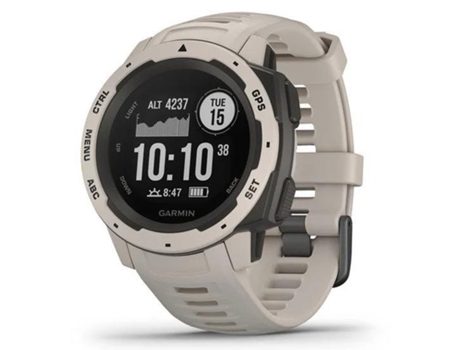 Reloj deportivo GARMIN Instinct (Bluetooth - Hasta 14 horas de duración de la batería - Beige)