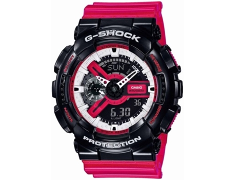 Reloj CASIO G-Shock Hombre (Acero y Resina - Rojo)