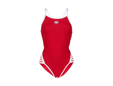 Bañador de Mujer para Natación ARENA Pieza Icons Super Fly Rojo (28)