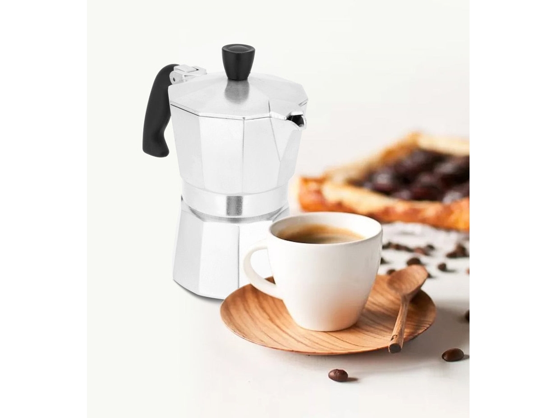Cafetera italiana Espresso de 150ml/300mlmoka, cafetera de mano pequeña  para el hogar, cafetera de goteo