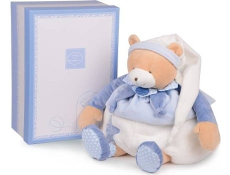 Peluche IMPORTACION Doudou Petit Chou Oso Azul- Guardapijamas (Edad MÁÂÁÂÁÂÁ nima: 3 AÁÂÁÂÁÂÁ±os)