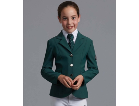 Chaqueta de Niña para Equitación PREMIER EQUINE Hagen Verde (3/4 años)