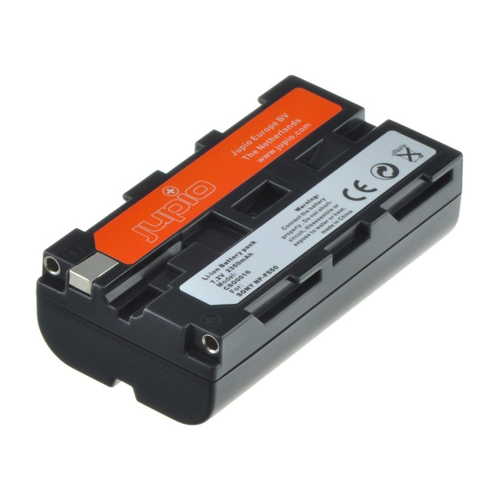 Batería JUPIO CSO0016 para Sony NP-F330/F550/NP-F330/F550 2350 mAh