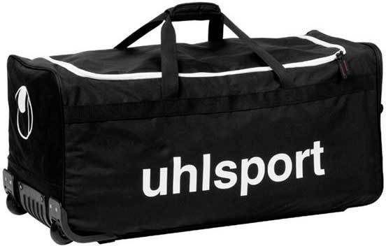 Bolso Deportivo Uhlsport basic line 110 travel&team xl negro team kitbag viaje con ruedas talla