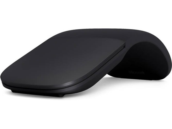 Ratón MICROSOFT Arc Mouse (Bluetooth - Productiva - 1000 dpi - Negro)