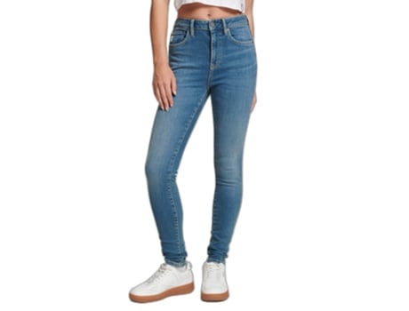 Pantalones Vaqueros para Mujer SUPERDRY (26x30 - Azul)