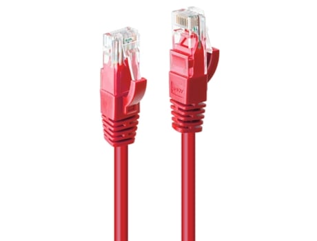 48040 cable de red Rojo 30 m Cat6 U/UTP (UTP) LINDY