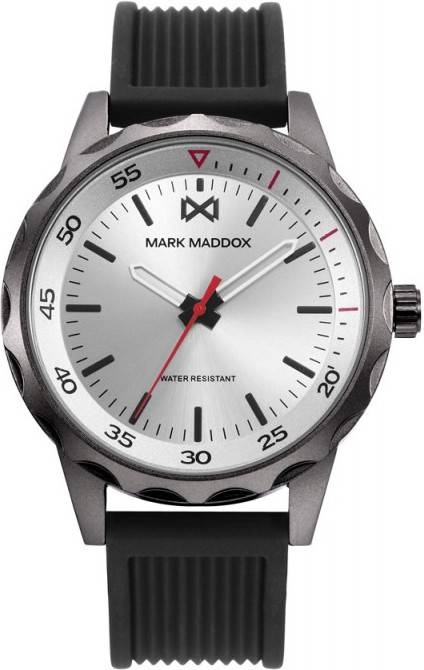 Reloj MARK MADDOX Hombre (Goma - Negro)