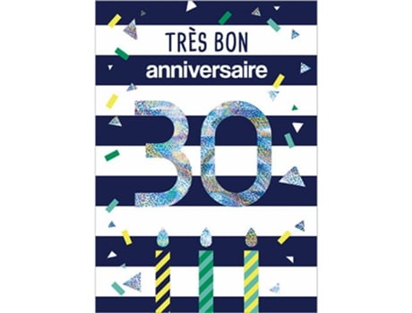 Tarjeta doble KIUB Les Ages By 30 ans