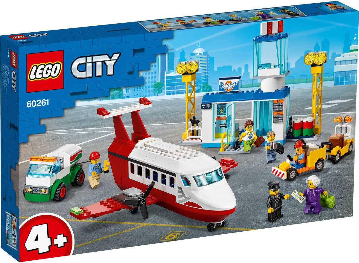 LEGO Aeropuerto Central (Edad Mínima: ‍4 - 286 Piezas)