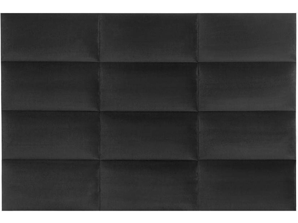 Cama De Metal Negra Con Cabecero Gris Y Somier 160x200 Cm Clamar con  Ofertas en Carrefour