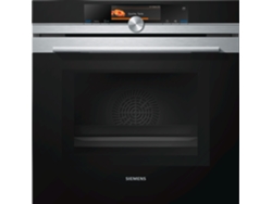 Horno a Vapor y Microondas SIEMENS HN678G4S6 iQ700 (67 L - 59.5 cm - Pirolítico - Inox)