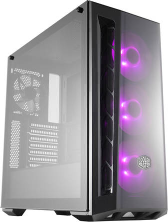 Caja PC COOLER MASTER MB520 RGB (ATX Mid Tower - Negro)