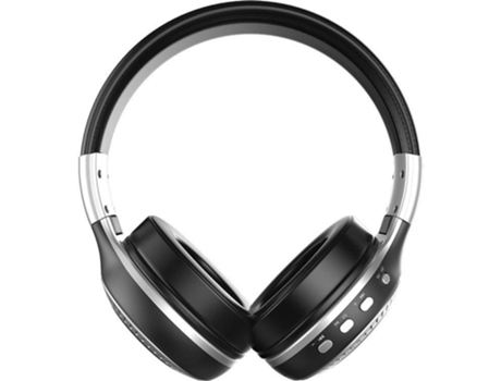 Auriculares Bluetooth ZEALOT B19 (Over Ear - Micrófono - Noise Cancelling - Plateado)