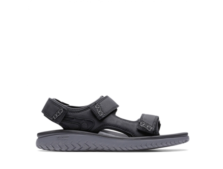 Sandalias CLARKS Wesley Bay Black (Negro - EU-40)