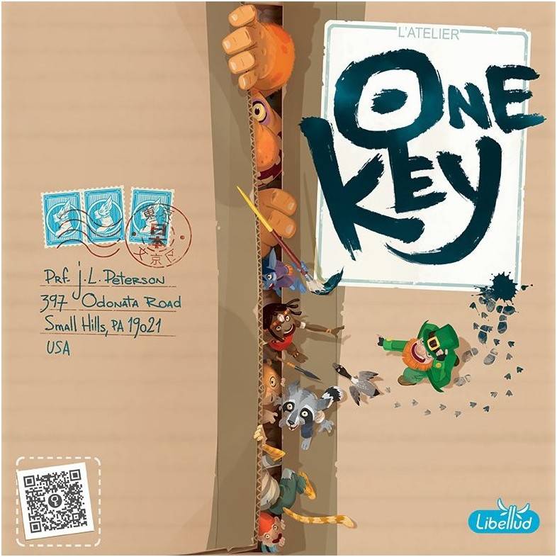 Juego de Mesa LIBELLUD One Key (Inglés - Edad Mínima: 8)