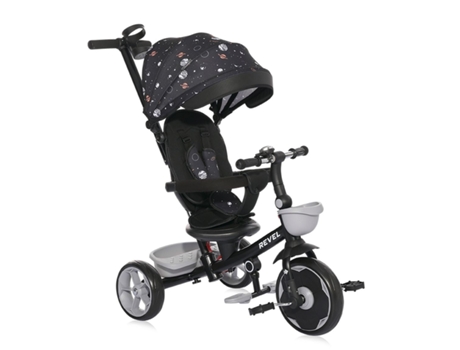 Triciclo REVEL con Asiento Giratorio 360º de LORELLI Black cosmos