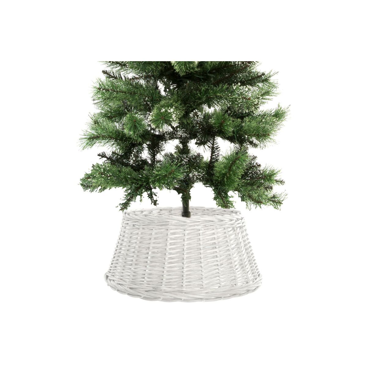 Alfombra Para Arbol navidad dkd home decor mimbre 45 x 24 cm