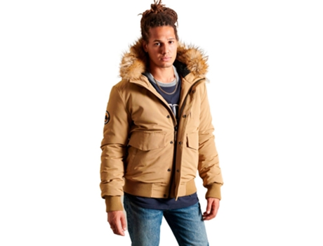 Chaqueta para Hombre SUPERDRY Bomber everest Beige (2XL)